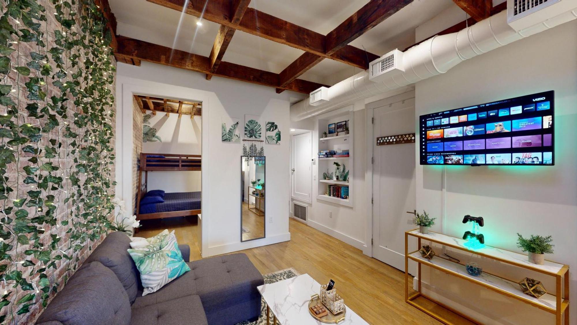 Chic Penthouse 15 Minutes From Nyc - Bus Stop At Doorstep Hoboken Exterior foto